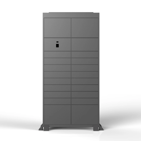 Battery powered blue-tooth locker