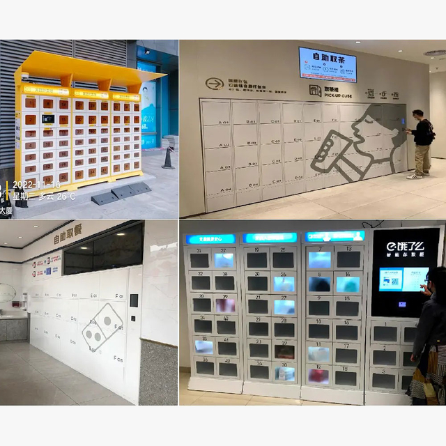 Food grocery delivery locker